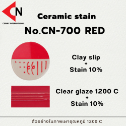 CERAMIC STAIN NO.CN-700 RED