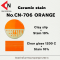 CERAMIC STAIN NO.CN-706 ORANGE