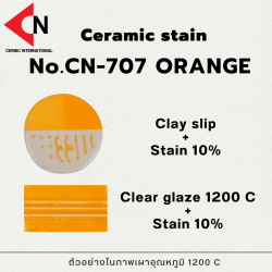CERAMIC STAIN NO.CN-707 ORANGE