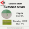 CERAMIC COLOR NO. KC1254 GREEN