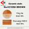 CERAMIC COLOR NO. KC1258 BROWN
