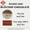 CERAMIC COLOR NO. KC1259 CHOCOLATE