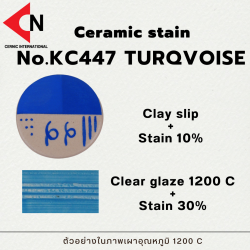 CERAMIC COLOR NO. KC447 TURQUOISE