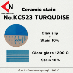 CERAMIC COLOR NO. KC523 TURQUOISE