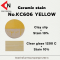 CERAMIC COLOR NO. KC606 YELLOW