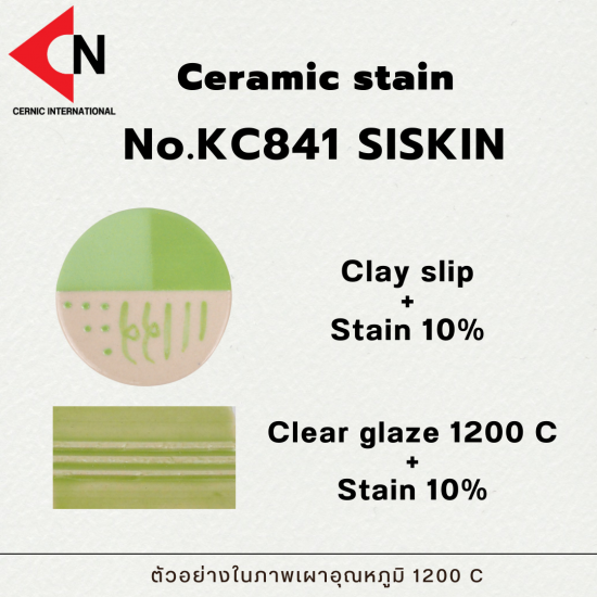 CERAMIC COLOR NO. KC841 SISKIN