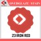 OVER GLAZE NO. 23 IRON RED  สีบนเคลือบชนิดผง สีสำหรับเพ้นท์บนกระเบื้อง