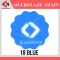 OVER GLAZE NO. 18 BLUE  สีบนเคลือบชนิดผง สีสำหรับเพ้นท์บนกระเบื้อง