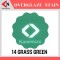 OVER GLAZE NO.14 GRASS GREEN สีบนเคลือบชนิดผง สีสำหรับเพ้นท์บนกระเบื้อง