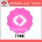 OVER GLAZE NO.7 PINK สีบนเคลือบชนิดผง สีสำหรับเพ้นท์บนกระเบื้อง
