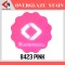 OVER GLAZE NO.8423 PINK สีบนเคลือบชนิดผง สีสำหรับเพ้นท์บนกระเบื้อง