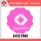 OVER GLAZE NO.8419 PINK สีบนเคลือบชนิดผง สีสำหรับเพ้นท์บนกระเบื้อง