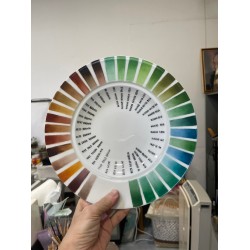 OVER GLAZE NO.5655 BROWN สีบนเคลือบชนิดผง สีสำหรับเพ้นท์บนกระเบื้อง