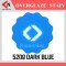 OVER GLAZE NO.5209 PEACOCK BLUE สีบนเคลือบชนิดผง สีสำหรับเพ้นท์บนกระเบื้อง