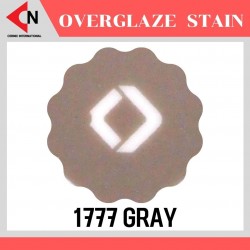 OVER GLAZE NO.1777 GRAY สีบนเคลือบชนิดผง สีสำหรับเพ้นท์บนกระเบื้อง