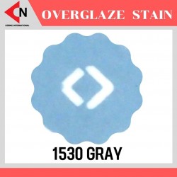 OVER GLAZE NO.1530 GRAY สีบนเคลือบชนิดผง สีสำหรับเพ้นท์บนกระเบื้อง