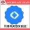 OVER GLAZE NO.1138 PEACOCK BLUE สีบนเคลือบชนิดผง สีสำหรับเพ้นท์บนกระเบื้อง