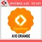 OVER GLAZE NO. A10 ORANGE สีบนเคลือบชนิดผง สีสำหรับเพ้นท์บนกระเบื้อง