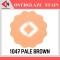 OVER GLAZE NO. 1047 PALE BROWN  สีบนเคลือบชนิดผง สีสำหรับเพ้นท์บนกระเบื้อง