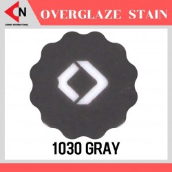 OVER GLAZE NO.1030 GRAY สีบนเคลือบชนิดผง สีสำหรับเพ้นท์บนกระเบื้อง