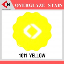 OVER GLAZE NO.1011 YELLOW สีบนเคลือบชนิดผง สีสำหรับเพ้นท์บนกระเบื้อง