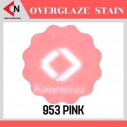 OVER GLAZE NO. 953 PINK สีบนเคลือบชนิดผง สีสำหรับเพ้นท์บนกระเบื้อง