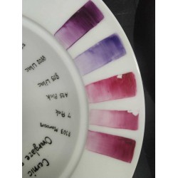 OVER GLAZE NO.805 LILAC สีบนเคลือบชนิดผง สีสำหรับเพ้นท์บนกระเบื้อง