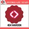 OVER GLAZE NO.404 MAROON สีบนเคลือบชนิดผง สีสำหรับเพ้นท์บนกระเบื้อง
