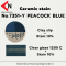 CERAMIC STAIN NO.7351-Y PEACOCK BLUE