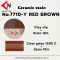 CERAMIC STAIN NO.7710-Y RED BROWN