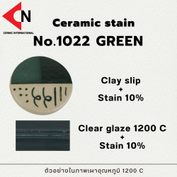 CERAMIC STAIN NO.1022 GREEN