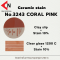 CERAMIC STAIN NO.3243 CORAL PINK