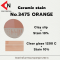 CERAMIC STAIN NO.3475 ORANGE