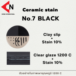 CERAMIC STAIN NO.7 BLACK
