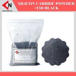 Silicon carbide powder #220 Black (Grit 220 = 62 Micron) ผงซิลิคอนคาร์ไบด์ บรรจุ 1 กิโลกรัม