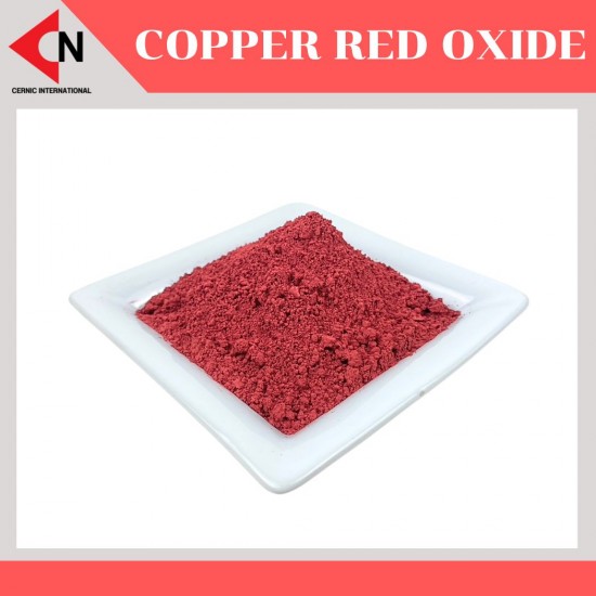 Copper Red Oxide (CuO)  ผงคอปเปอร์สีแดง บรรจุ 100g, 500g และ 1Kg