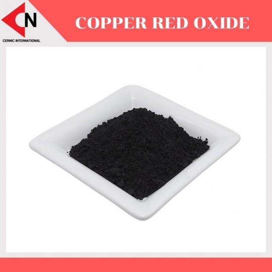 Copper Red Oxide (CuO)  ผงคอปเปอร์สีดำ 1 กิโลกรัม