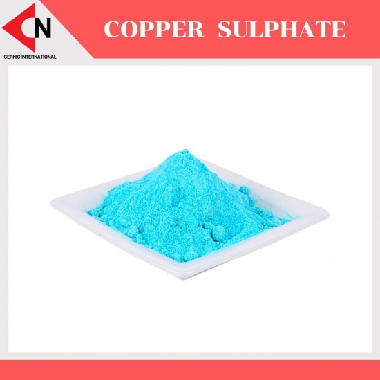 Copper sulphate (CuSO4) ผงคอปเปอร์ซัลเฟต บรรจุ 1 กิโลกรัม