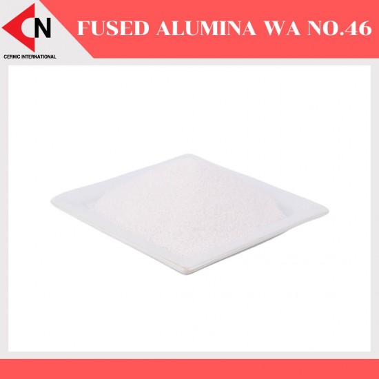 Fused Alumina Wa No.46 (425-355 Grit)  บรรจุ 1 กิโลกรัม