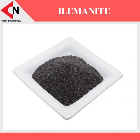Ilemanite (FeTiO) แร่อิลมาไนต์ 1 กิโลกรัม