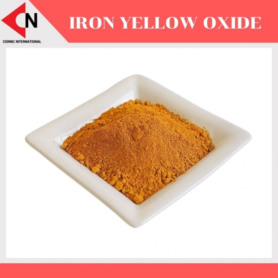 Iron Yellow Oxide สีไออ้อนเยลโล่ออกไซด์ 1กิโลกรัม