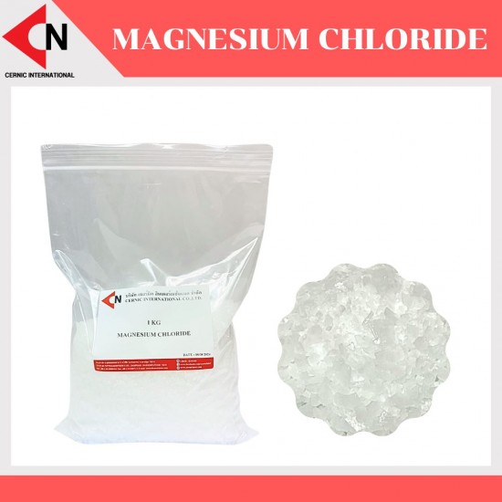 MAGNESIUM CHLORIDE แมกนีเซียม คลอไรด์ บรรจุ 1 กิโลกรัม