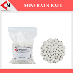 Minerals Ball เป็นวัตถุใช้ทำความสะอาดใส้ในเครื่องกรอง บรรจุ 1 กิโลกรัม