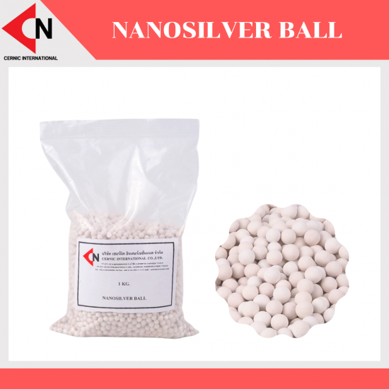Nanosilver ball  นาโนซิลเวอร์ บรรจุ 1 กิโลกรัม