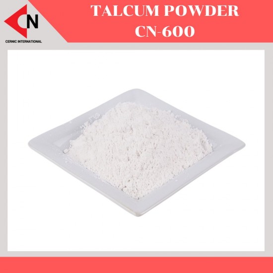 Talcum powder CN - 600  แป้งทัลคัม ชนิดผงสีขาว 1 กิโลกรัม
