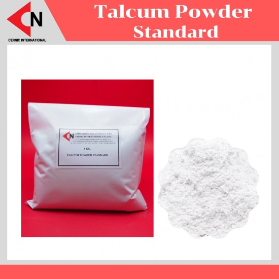 Talcum powder Standard  แป้งทัลคัม ชนิดผงสีขาว 1 กิโลกรัม