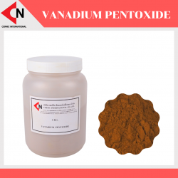 Vanadium pentoxide วาเนเดียม เพนทอกไซด์ บรรจุ 1 กิโลกรัม
