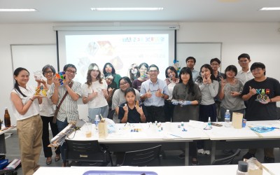 อบรม Stained Glass การออกแบบสร้างสรรค์ ผลิตภัณฑ์ของตกแต่งจากแผ่นกระจกรีไซเคิลด้วยเทคนิคสเตนกลาส