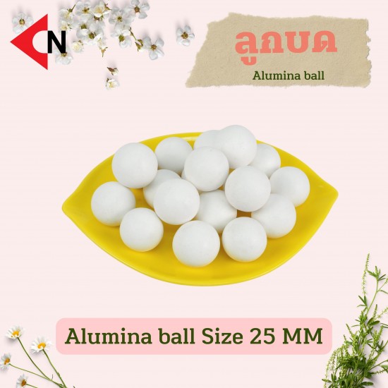 ALUMINA BALL 25 MM ลูกบดอะลูมิน่า