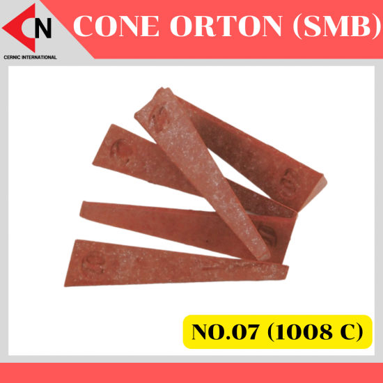 CONE ORTON (SMB) NO.07 โคนวัดอุณหภูมิ สำหรับตรวจสอบเตาเผาเซรามิค